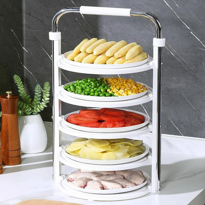 BowLift | Stack Ease Compact Kitchen Organizer Rack