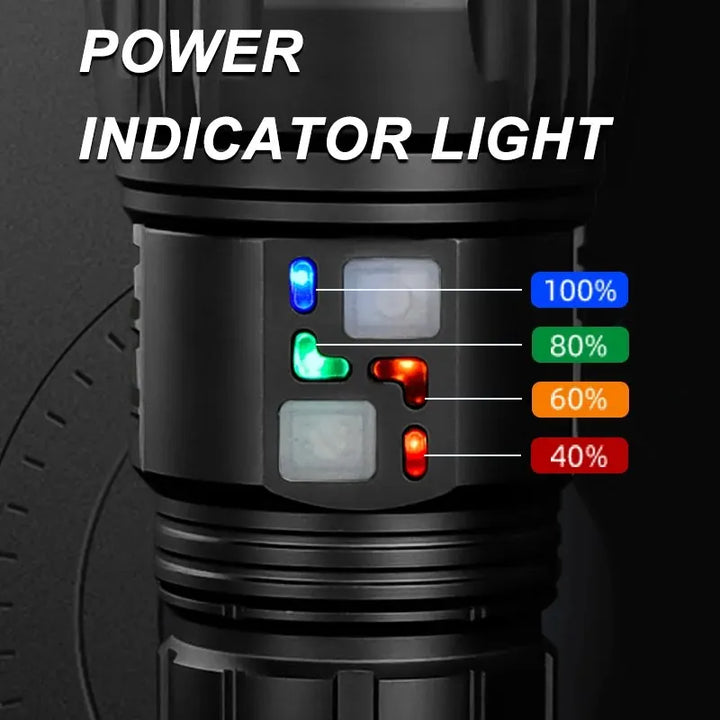 Long-Range Extreme Power Tactical Adventure Flashlight | Bowlift