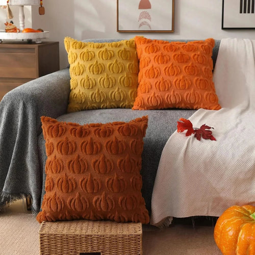 BowLift | Soft Faux Fur Cushion Cover for Fall Decor