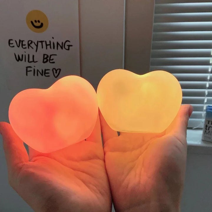 BowLift | Heart LED Lamp | 3D Night Light & Decor | Romantic & Creative | Gift for Wedding, Birthday & Christmas