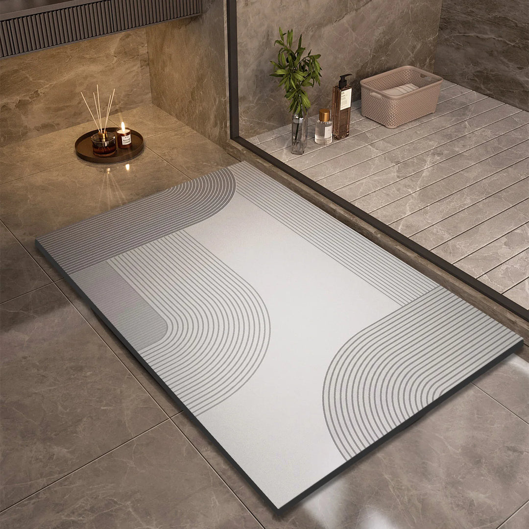 BowLift | Superabsorbent Non-slip Bath Mat Quick-drying Shower Rug