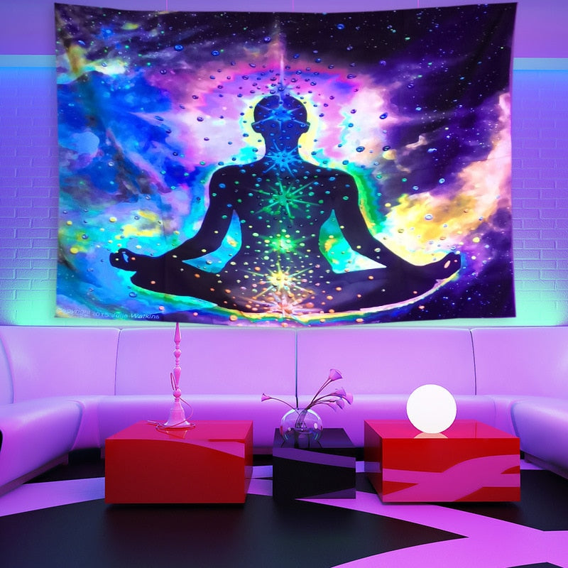BowLift | Colorful Glowing Luminous Tapestry