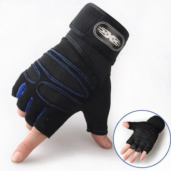 BowLift | Shock-resistant training gloves with wrist support | For weight training, fitness & cycling