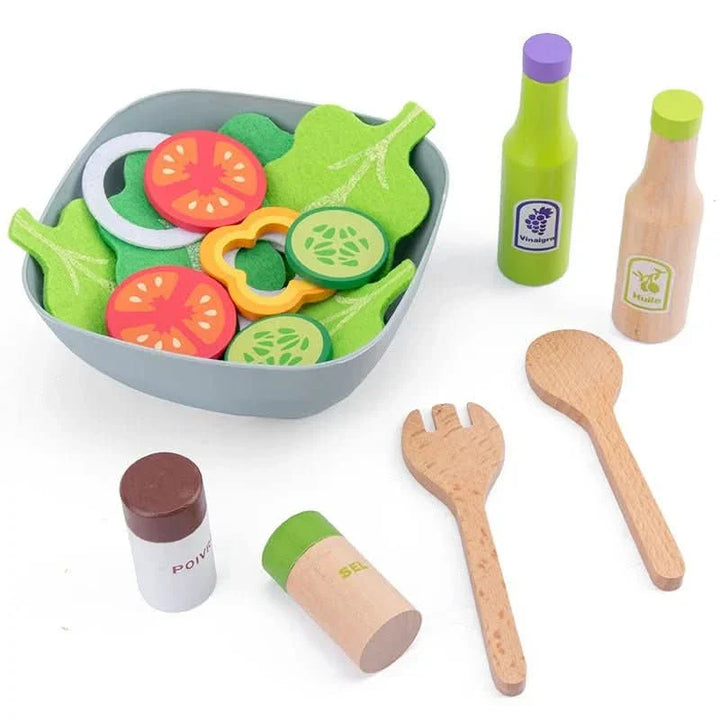 BowLift | Premium wooden play kitchen with blender, toaster & coffee machine