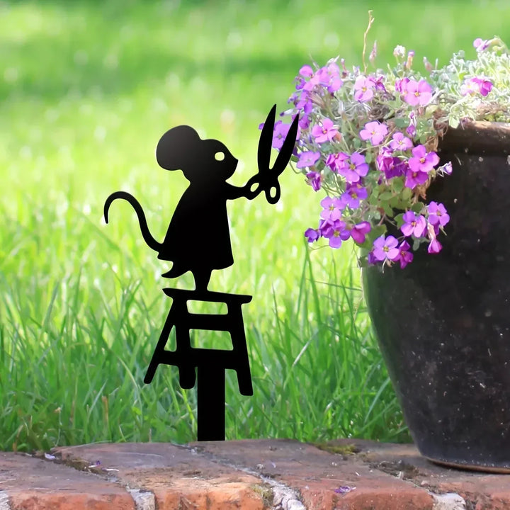 BowLift | GartaSign Metal Garden Sign | Weatherproof & With Ground Spike | Classic & Decorative