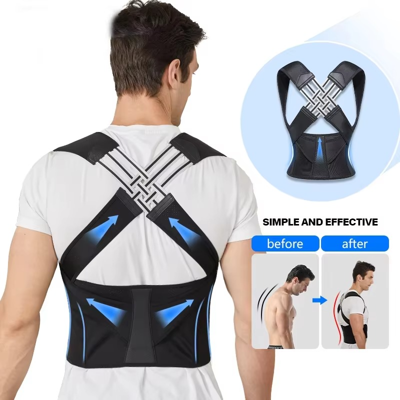 BowLift | Adjustable Posture Corrector Back Brace Support Strap for Men and Women