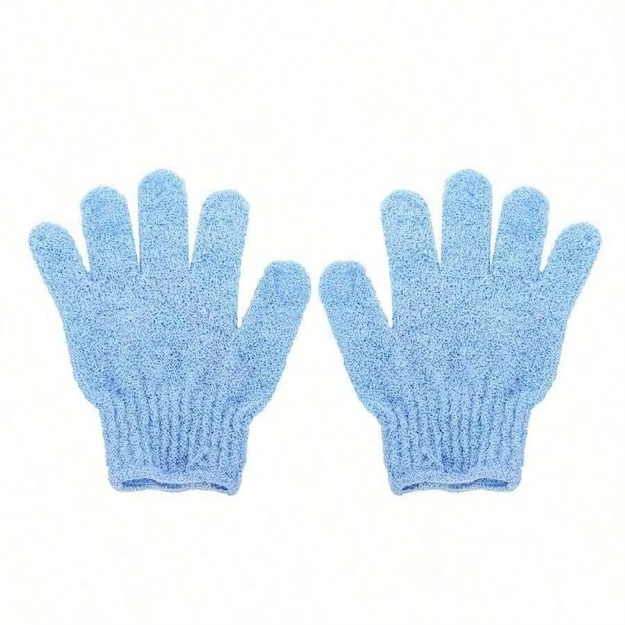 BowLift | Reversible Exfoliating Shower Gloves, Body Scrub and Cleansing Gloves for Smooth Skin