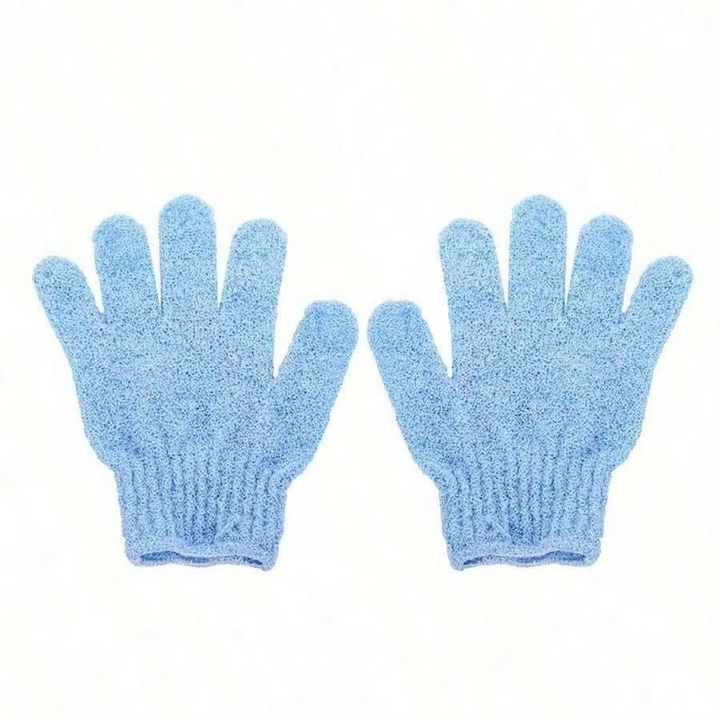 BowLift | Reversible Exfoliating Shower Gloves, Body Scrub and Cleansing Gloves for Smooth Skin