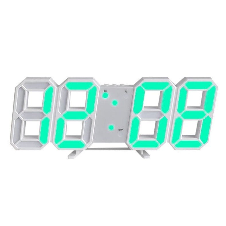 GlowLuxe - Stylish 3D LED Wall Clock | Bowlift