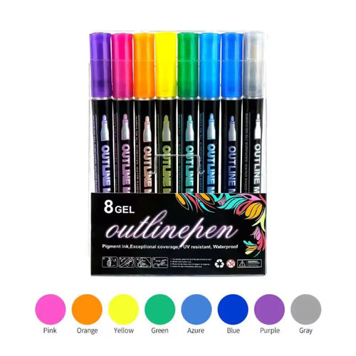 BowLift | SparkleMagic: Dual-Color Pens