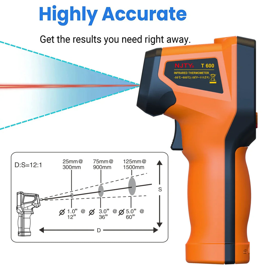 BowLift | Laser Infrared Thermometer