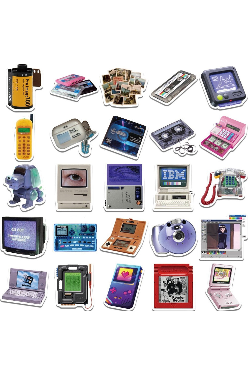 Game Console Sticker Set | Bowlift