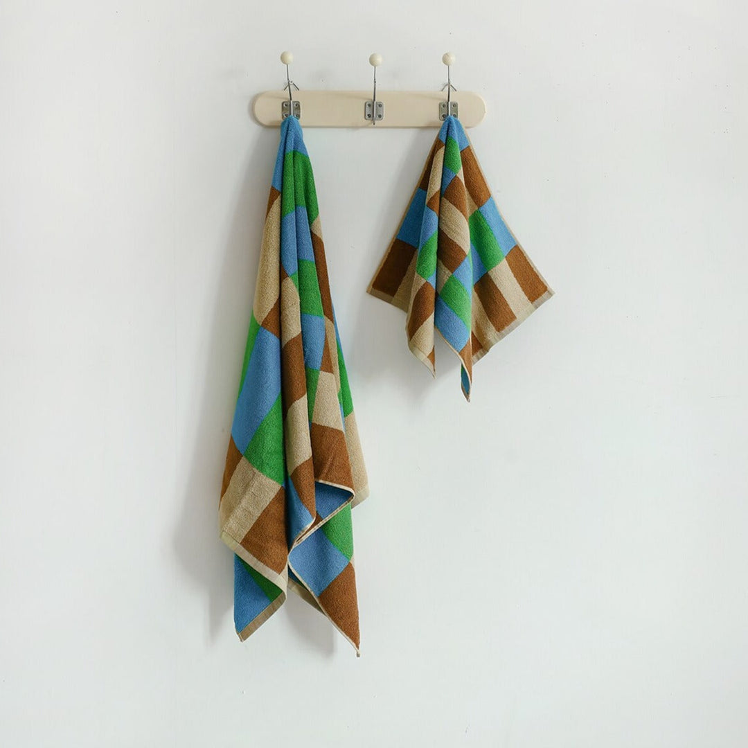Colour Block Towels - Small Tile | Bowlift