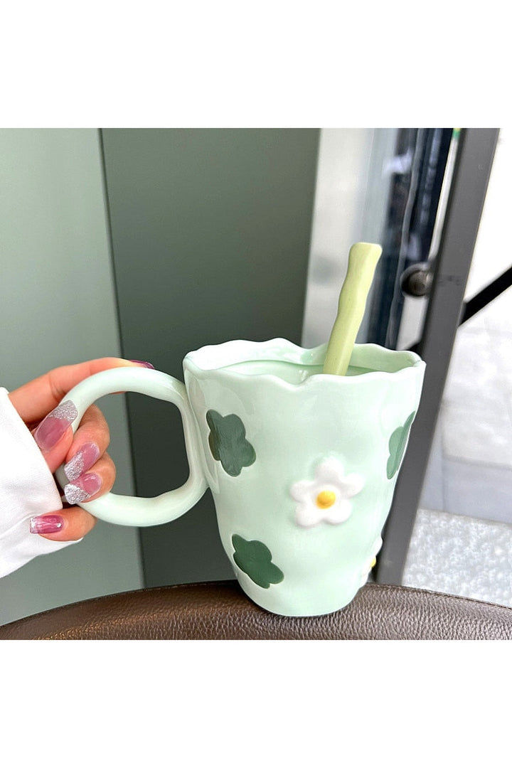 floral coffee cup | Bowlift