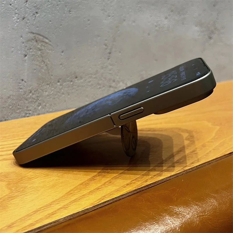 BowLift | Clock Water Ripple Magsafe Bracket Phone Case