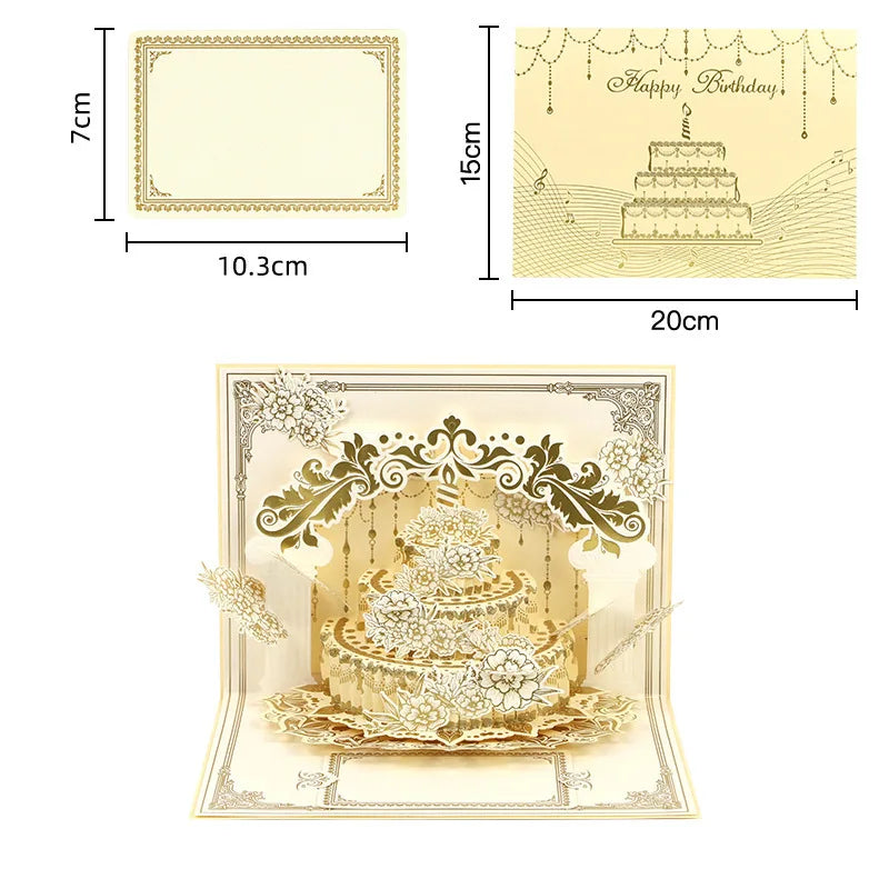 BowLift | Illuminated Pop Up Birthday Gift Card