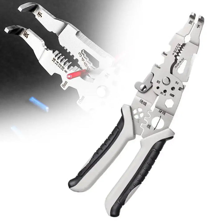 Heavy-Duty Industrial-Grade Multi-Purpose Wire Stripping Tool | Bowlift