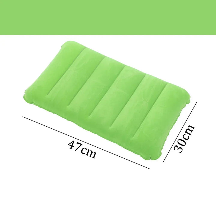 BowLift | Inflatable Travel Pillow 47x30 cm | Foldable & Lightweight | AirNest Outdoor Air Cushion for Camping & Air Travel