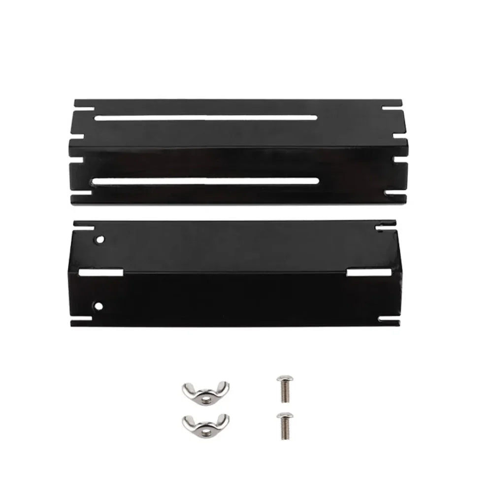 BowLift | Grill shield Adjustable heat shield for gas grills | Replacement thermal plates made of enamel | 2/4 pair set | Universal adjustable 30–56 cm