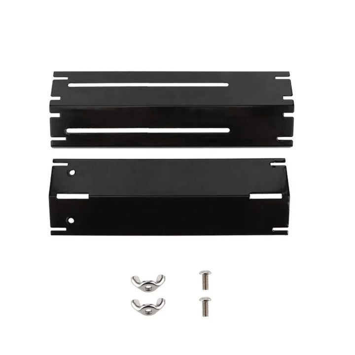 BowLift | Grill shield Adjustable heat shield for gas grills | Replacement thermal plates made of enamel | 2/4 pair set | Universal adjustable 30–56 cm