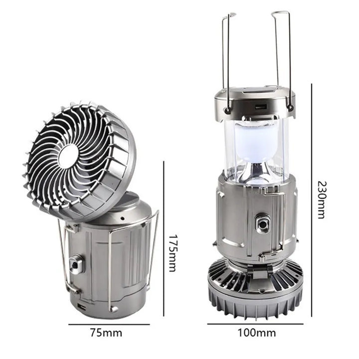 Built-in Fan Fishing LED Tent Lamp | Bowlift