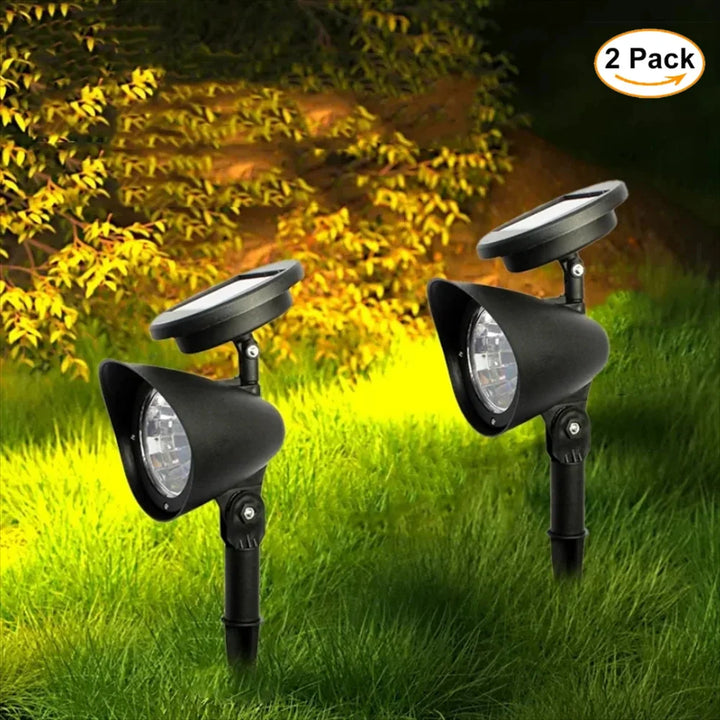 BowLift | Solar-spotlight LumiFokus | LED garden spotlight | IP65 waterproof | For trees, paths & landscape lighting
