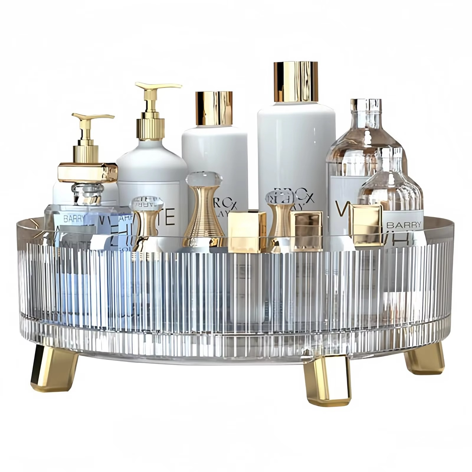 BowLift | Clear Rotating Makeup Organizer for Easy Access & Display