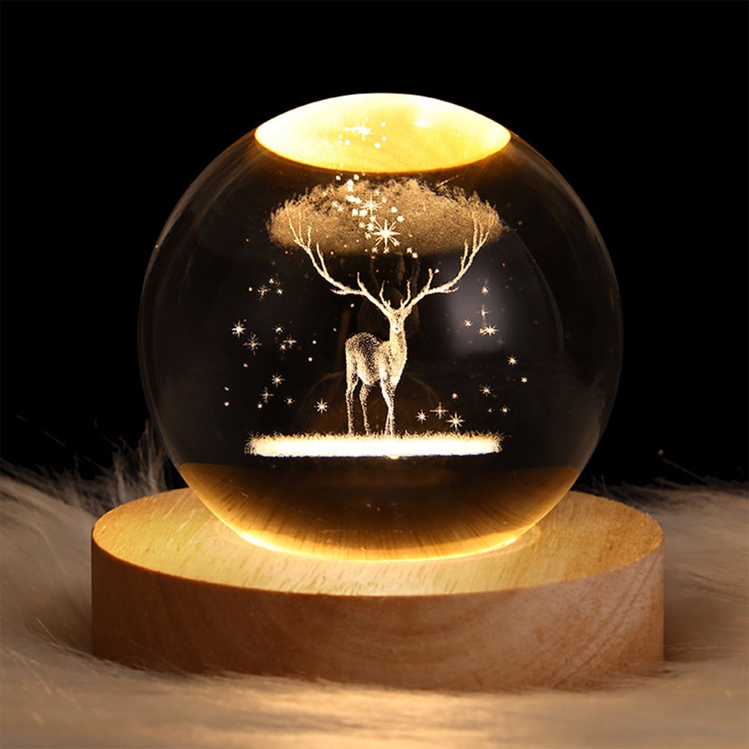Crystal Light Ball – Enchanting Glass Ambient Light for Home Bowlift