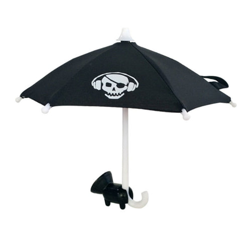 Phone Umbrella Sun Shade - Cute Mini Umbrella for Phone with Universal Adjustable Suction Cup Stand | Bowlift