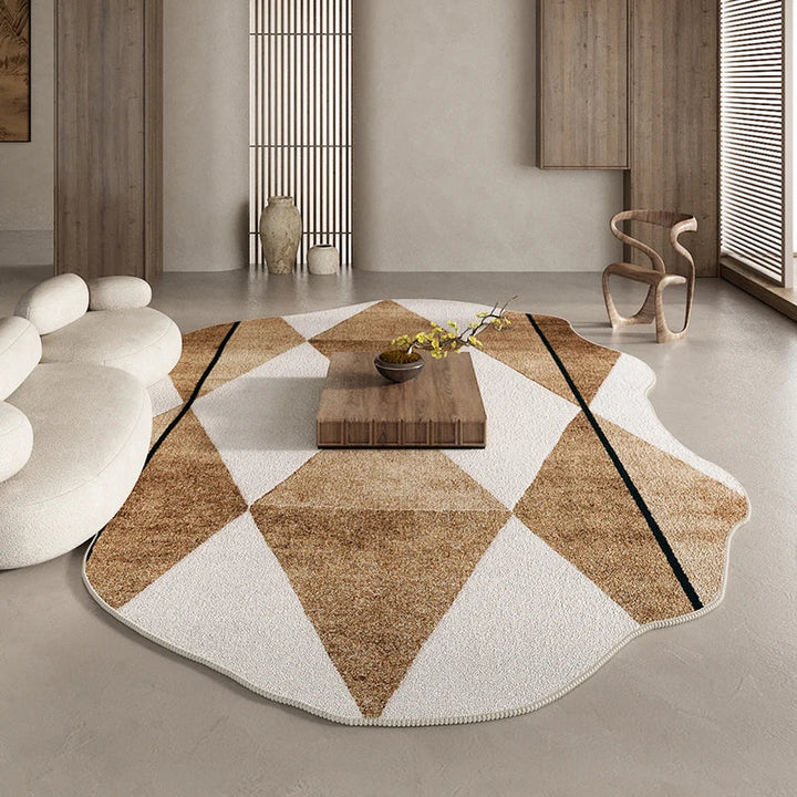 BowLift | Irregular Area Rug for Bedroom and Living Room Carpet
