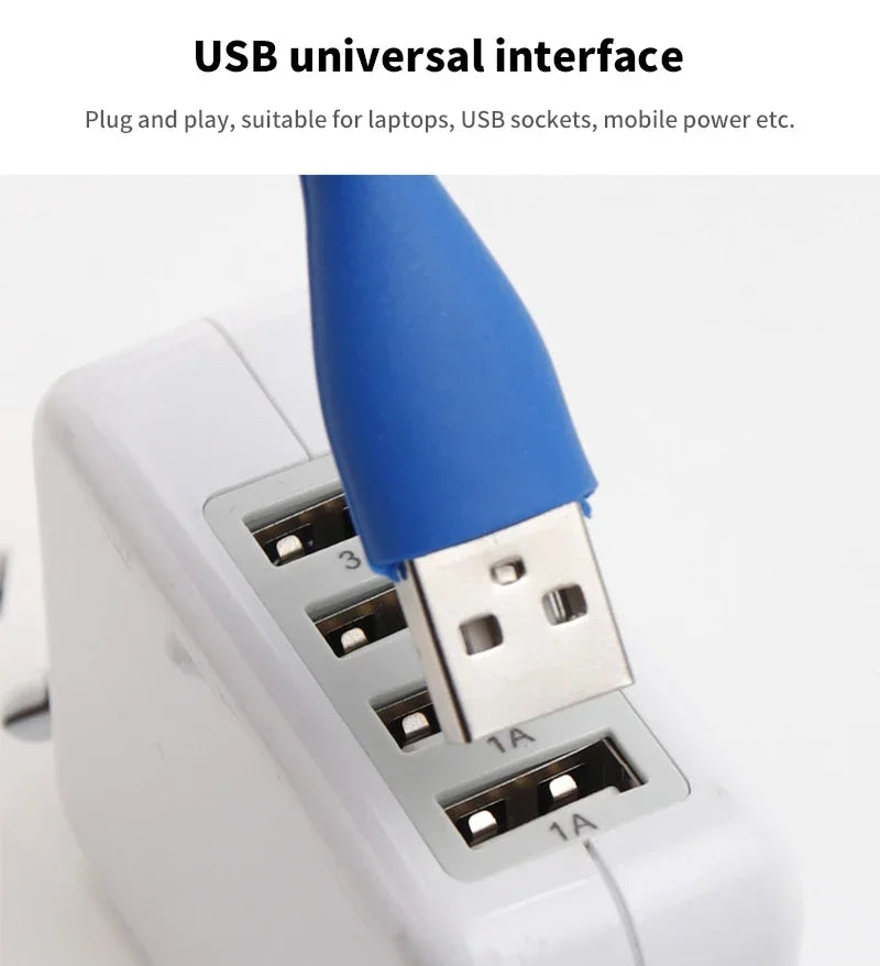 BowLift | Lumibend USB Lamp | Flexible & Energy Saving | LED Light Source | For Laptop & Power Bank