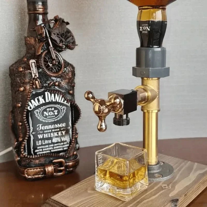 BowLift | Wooden Beverage Dispenser – 5L Drink Server with Tap