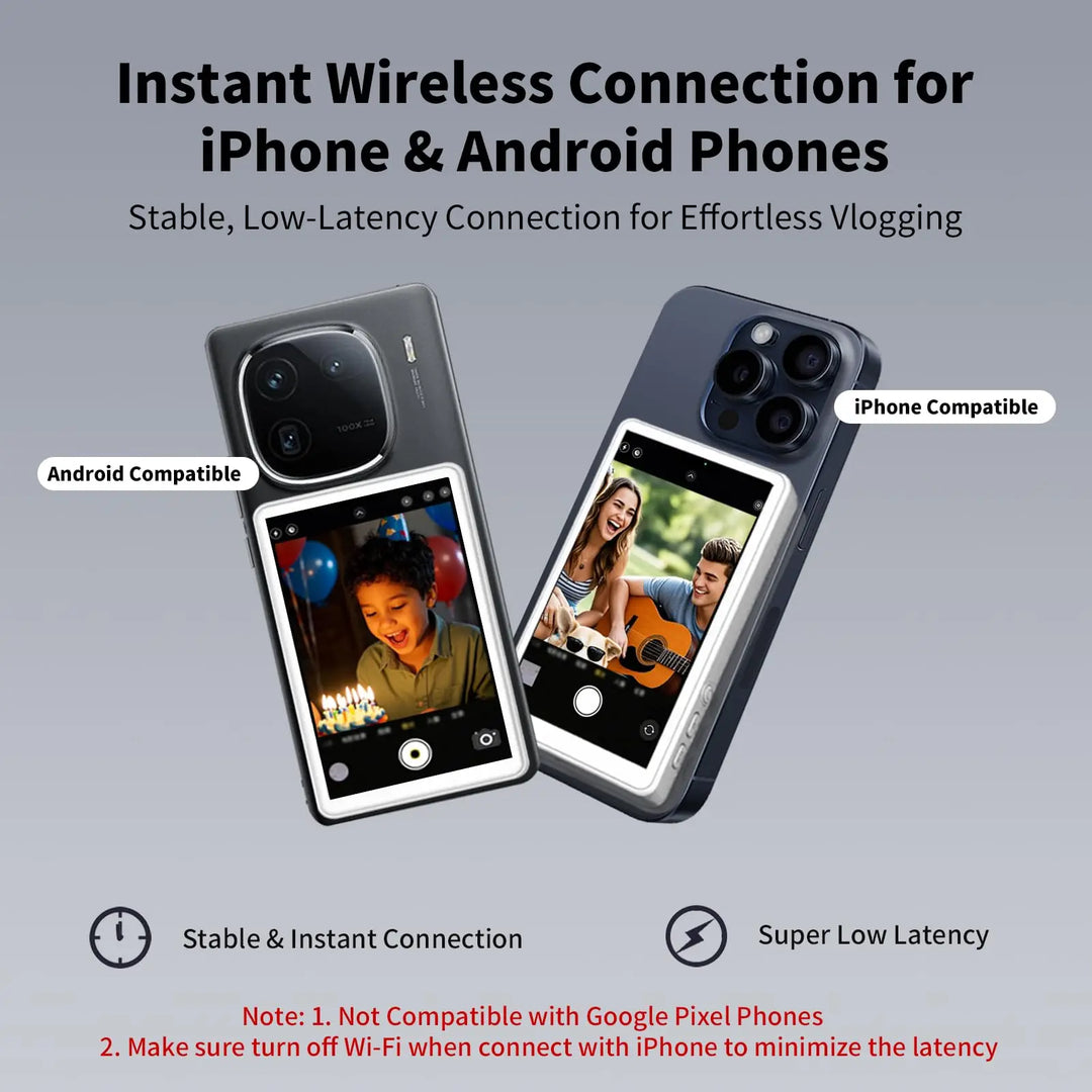 BowLift | Magnetic Selfie Mirror For Rear Phone Camera