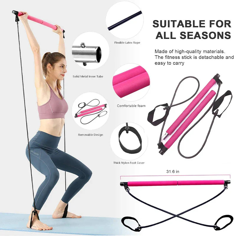 BowLift | Multifunctional Elastic Pilates Bar