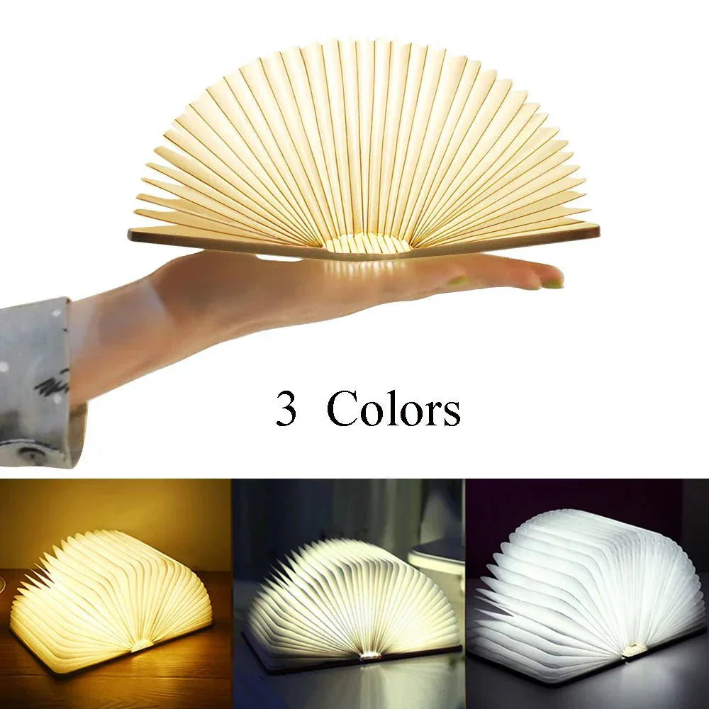 BowLift | BookGlow - Foldable LED Lamp - Portable and rechargeable - Light up your nights!