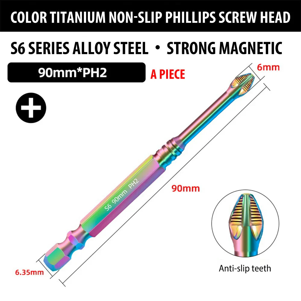 BowLift | Magnetic Titanium Impact Anti-Slip Screw Head