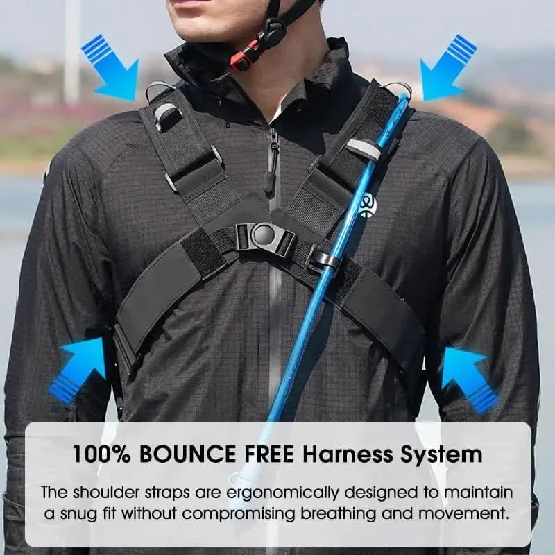 BowLift | Ultra-lightweight 10L bike backpack with hydration system