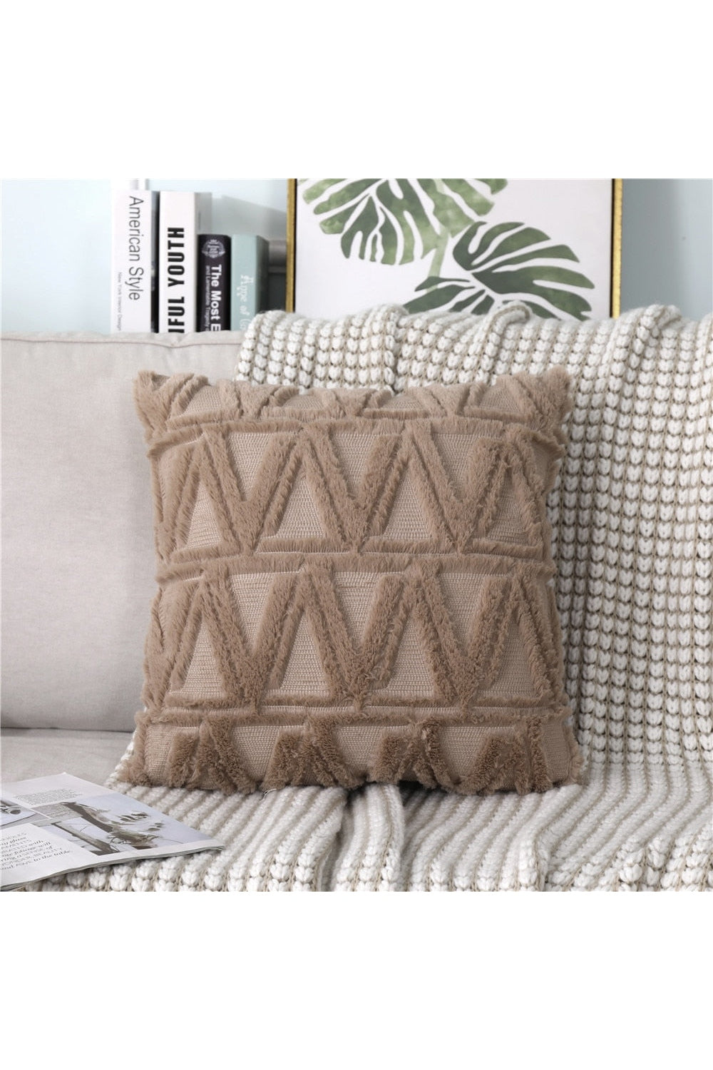Rattan Plush Pillowcase | Bowlift