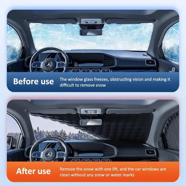 AllWeather Shield – Magnetic Windshield Cover for Car, Anti-Frost & UV | Bowlift