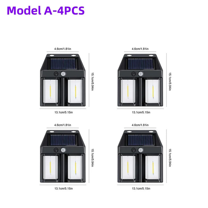 Night Guard LED Solar Wall Waterproof Lamp | Bowlift
