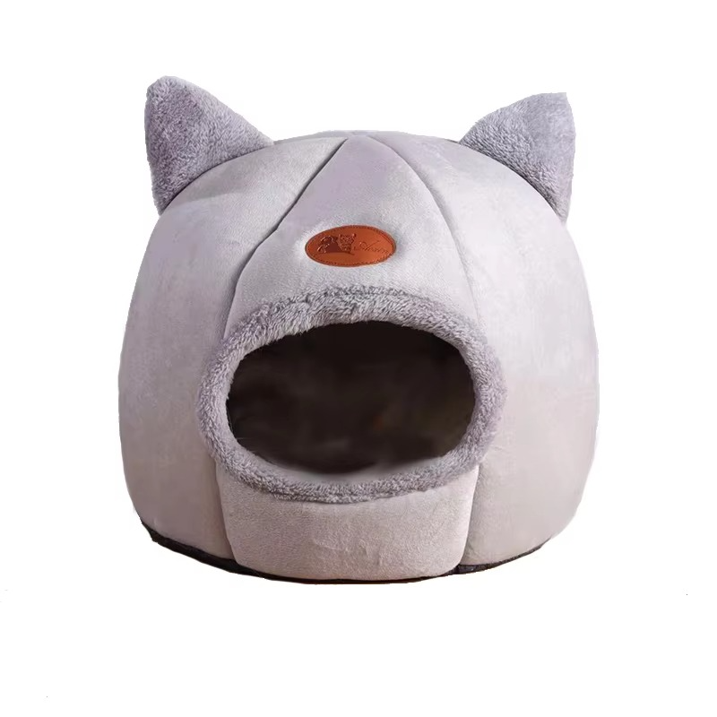 BowLift | Cozy Cave Winter Cat & Small Dog Bed