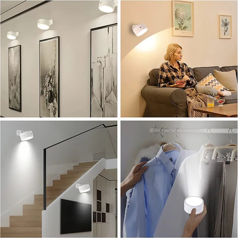 BowLift | USB Magnetic Touch and Remote Control Spotlight