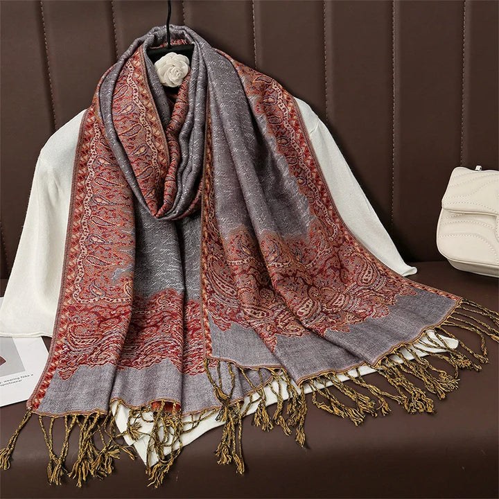 BowLift | Élégancea | Women's Scarf | Cashmere Feel | 70 × 190 cm | Luxury Print & Warm