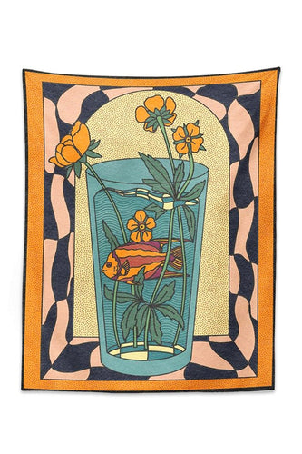 Welt Fantasy Wall Tapestry | Bowlift