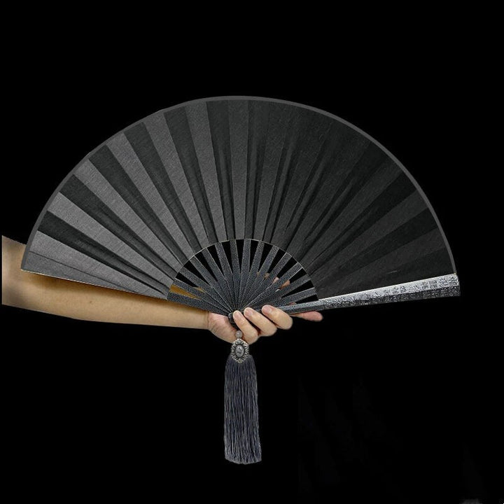 Tungsten Steel Alloy Self-Defense Folding Hand Fan | Bowlift