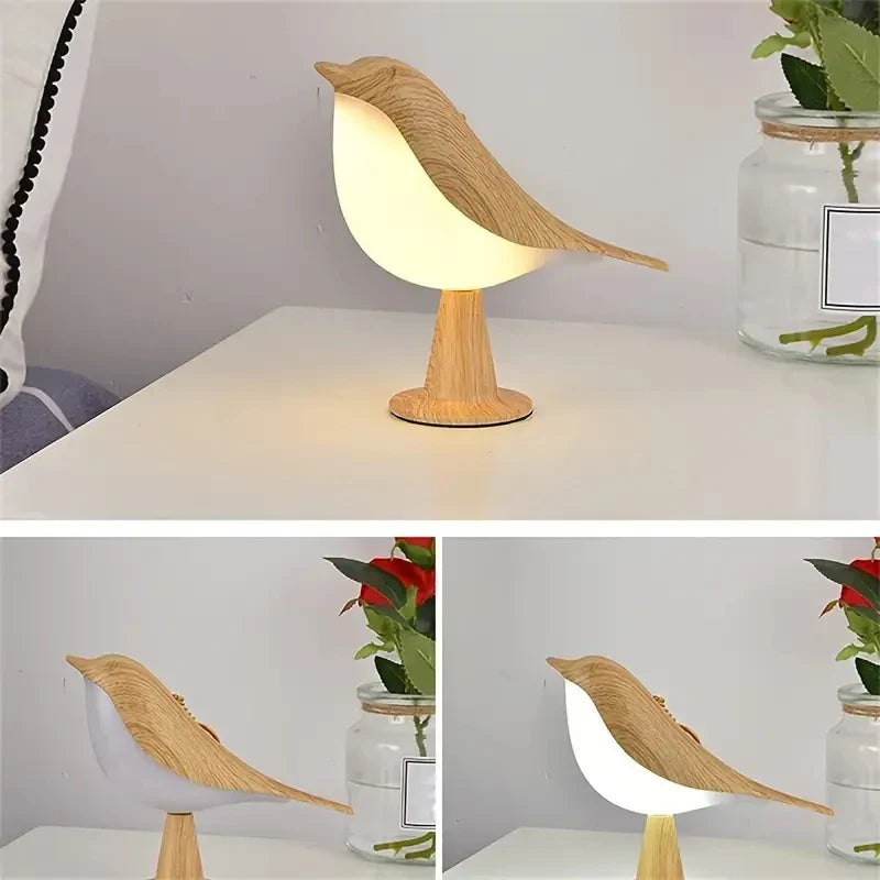 BowLift | Elegant Bird Lamp with 3 Light Levels