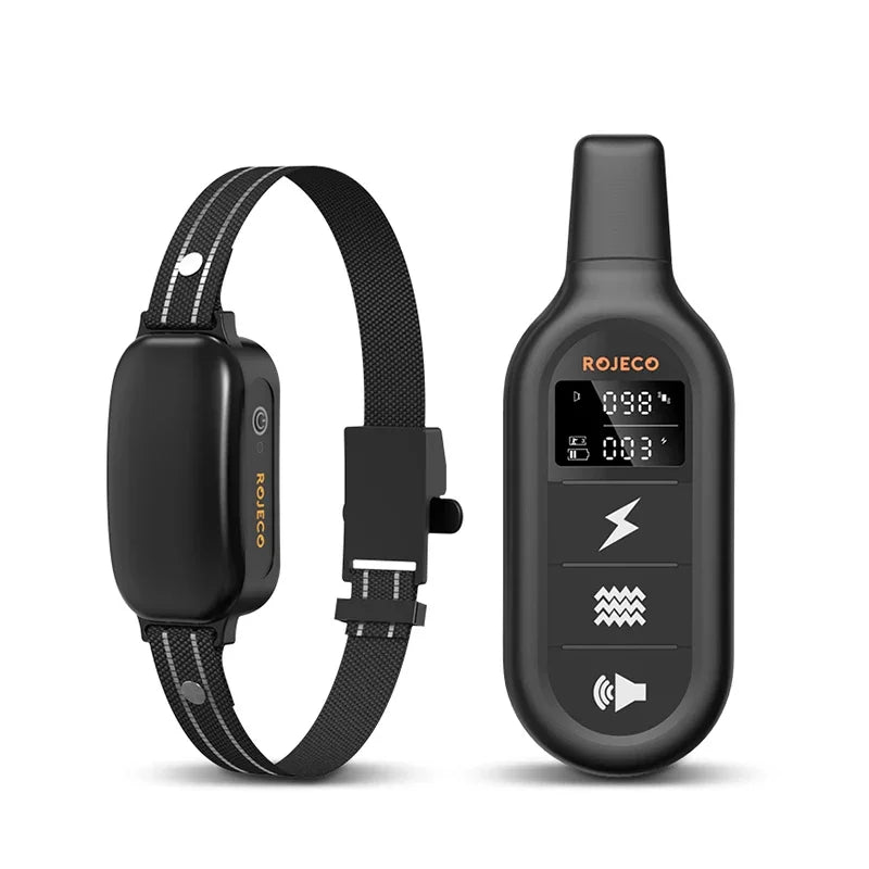 Electric Dog Training Collar with 1000m Remote & Waterproof Design – PetTrainer Bowlift