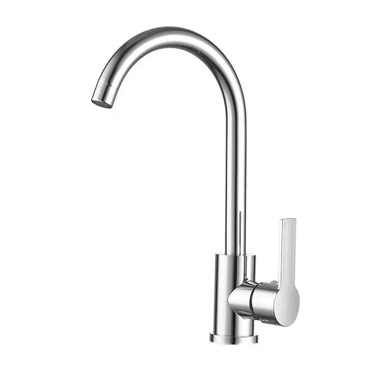 BowLift | AquaShine Kitchen Faucet - Luxury Chrome Kitchen Mixer