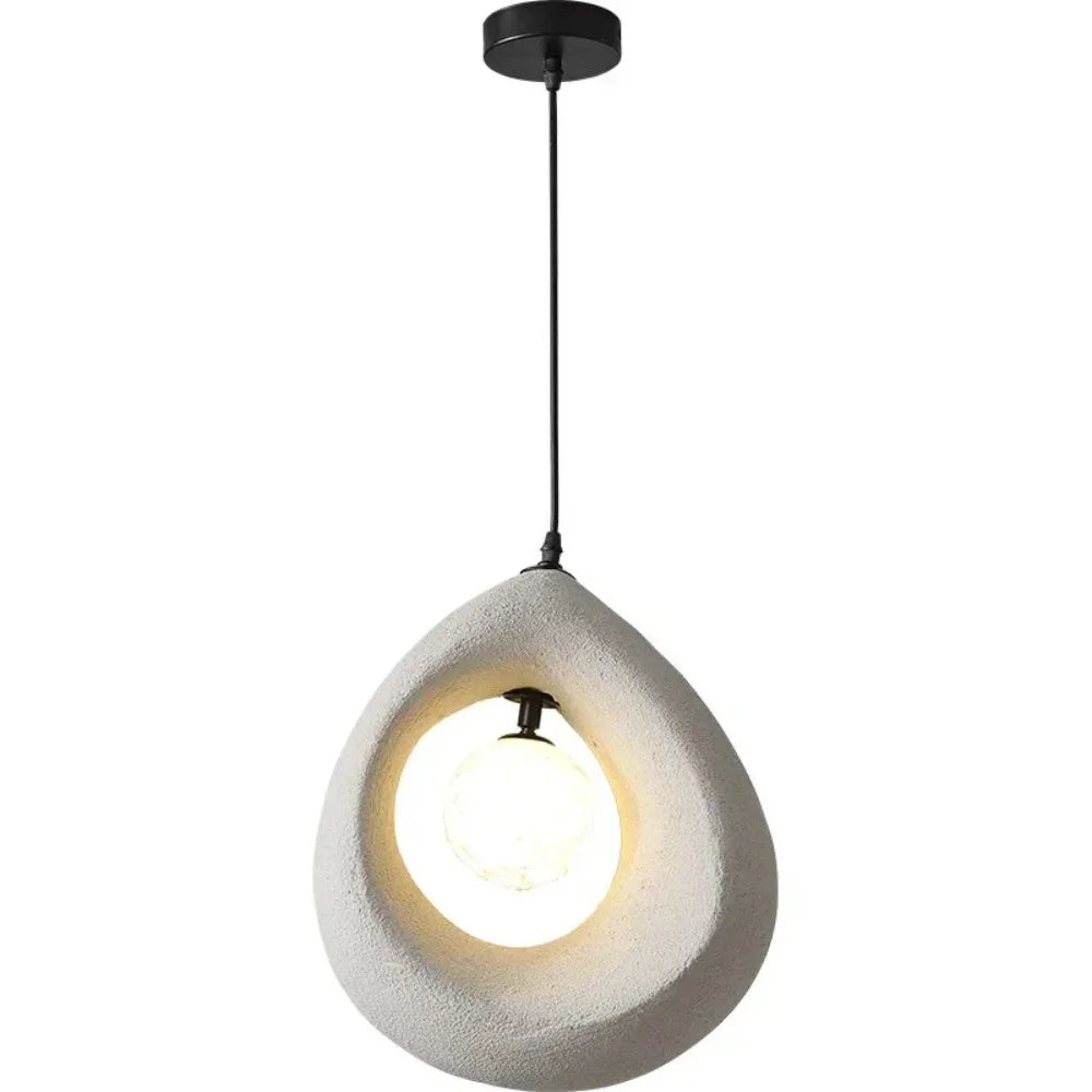BowLift | Japanese Wabi Sabi Pendant Lamp with Minimalist Design
