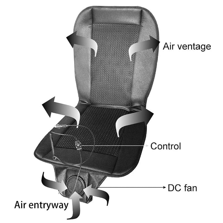 BowLift | Fan Blowing Cooling Ride Air Seat Cushion